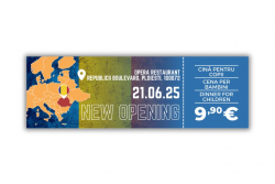 Ingresso cena 21/06 Romania BAMBINI