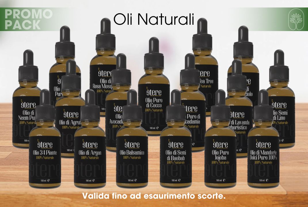 PROMO PACK- Oli Vegetali