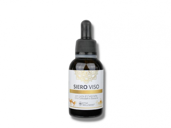Siero Viso Latte di Cammella, Oro Collaidale e Banana