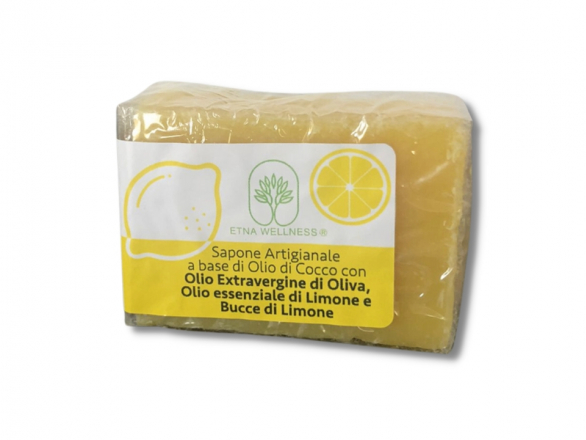 Sapone Artigianale Olio d'Oliva e Bucce di Limone