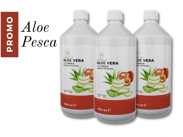 Promo Aloe Pesca  X 3