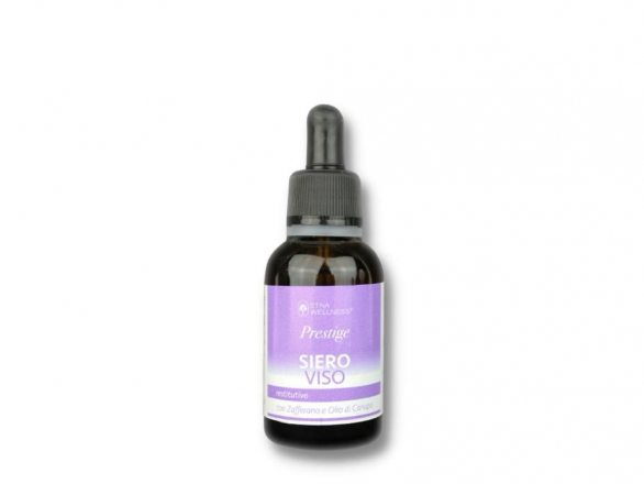 Siero Viso Prestige -Zafferano e Olio di Canapa 
