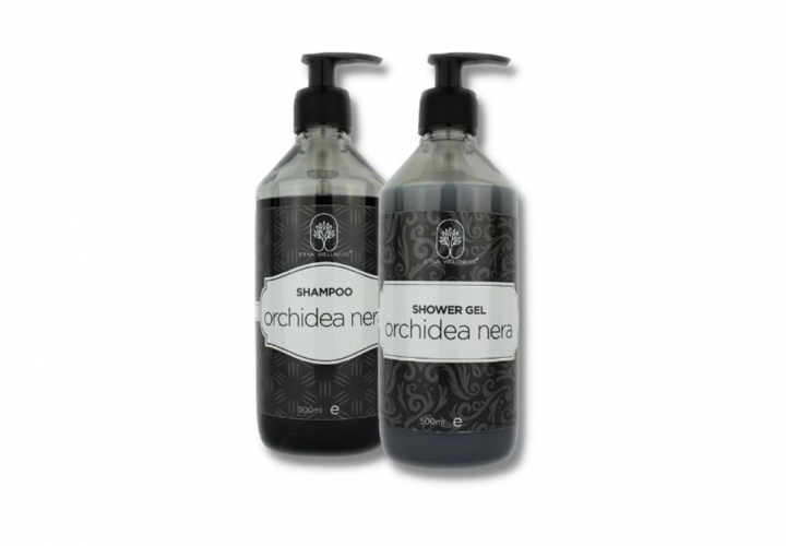 Promo Showergel e Shampoo-orchidea nera