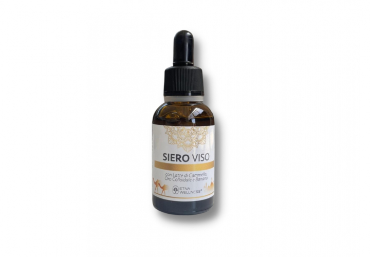 Siero Viso Latte di Cammella, Oro Collaidale e Banana