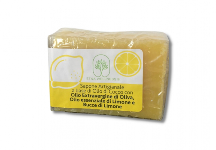 Sapone Artigianale Olio d'Oliva e Bucce di Limone