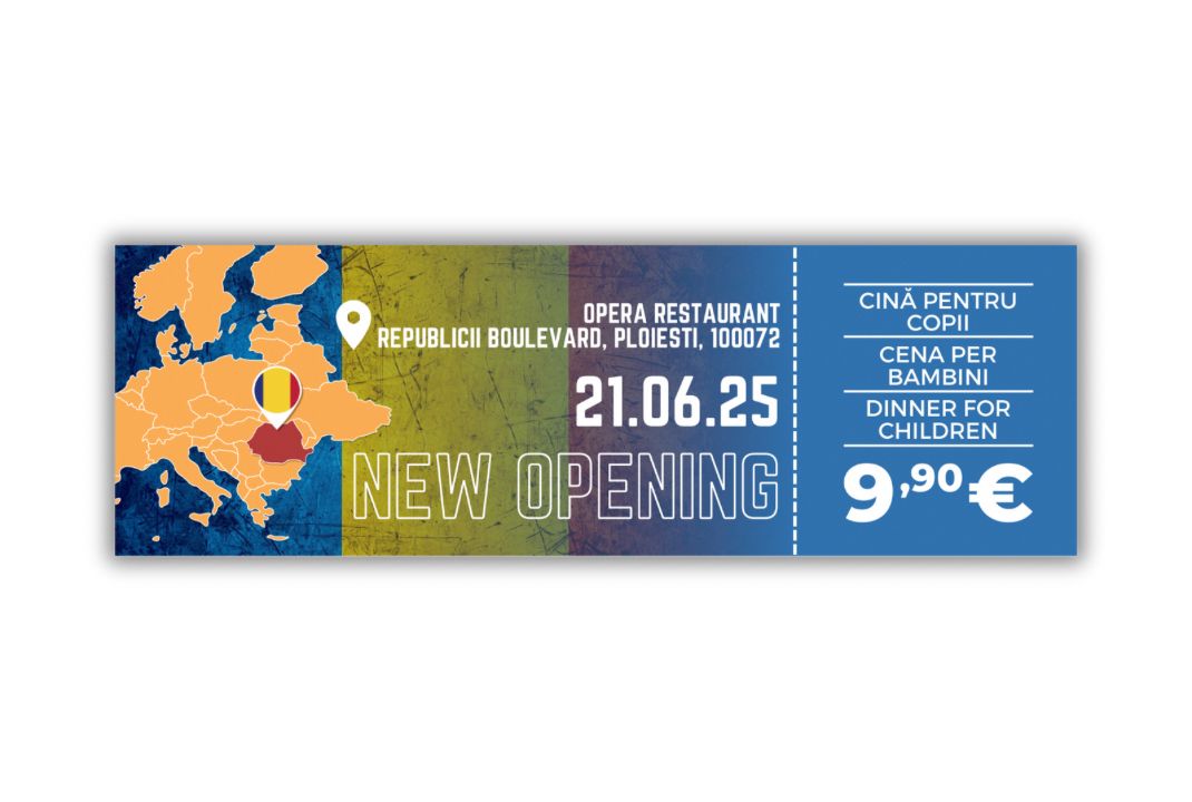Ingresso cena 21/06 Romania BAMBINI