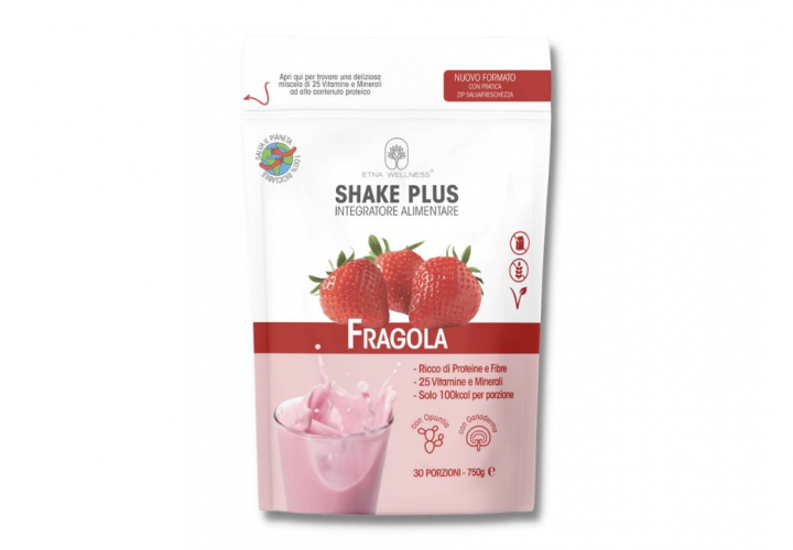 Shake Plus Fragola - 30 porzioni - 750g