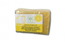 Sapone Artigianale Olio d'Oliva e Bucce di Limone