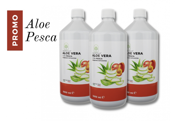 Promo Aloe Pesca  X 3