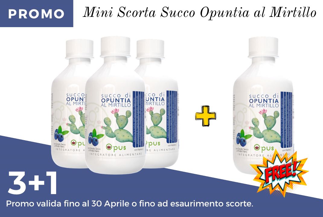 PACK 3+1 SUCCO DI OPUNTIA AL MIRTILLO