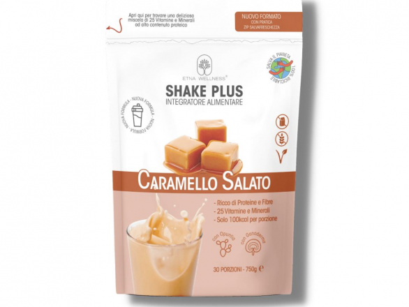 Shake Plus Caramello Salato - 30 porzioni - 750g